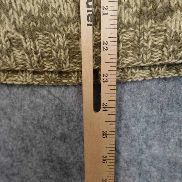 Eddie Bauer Sweater Womens Small Fair Isle Nordic Ski Knit Old Money Wool Crew - Picture 9 of 10